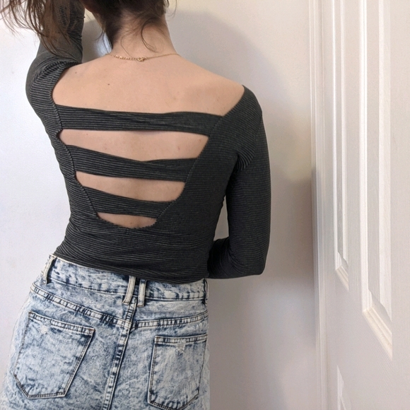 GARAGE Striped Shirt - Picture 4 of 4